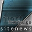 Icoon Sitenews – Frontpage