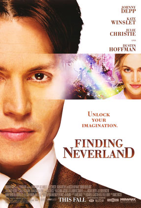 Filmposter Finding Neverland