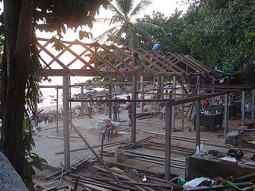 Wederopbouw Ao Sane, Ko Phuket