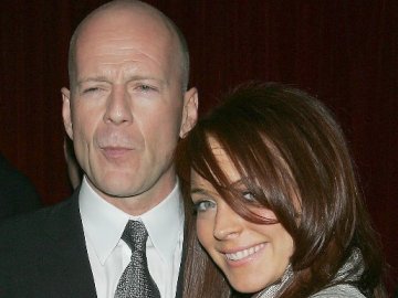 Bruce Willis en Lindsay Lohan