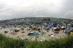 Glastonbury festival 2005