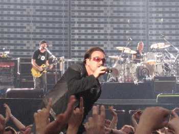 Bono preekt