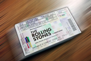 Stones-ticket