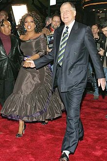 Oprah Winfrey en David Letterman