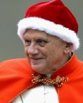 Kerstman Benedictus XVI