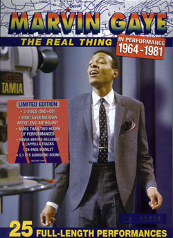 Marvin Gaye - The Real Thing (dvd-hoesje)