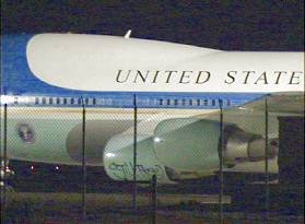 Nep Air Force One getagt