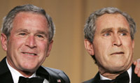 Bush en dubbelganger