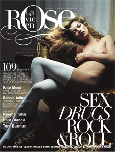 Kate Moss, zonder afplakking