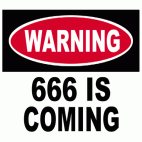 Pas op: 666 komt eraan!