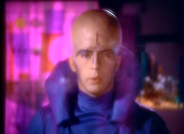 Een buitenaards wezen uit de science fictionserie Space 1999