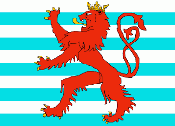De nieuwe vlag van Luxemburg