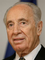 Shimon Peres, het nieuwe staatshoofd van Israel