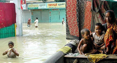 Overstroming Bangladesh