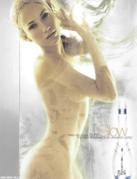 J-Lo naakt op billboards voor promotie parfum