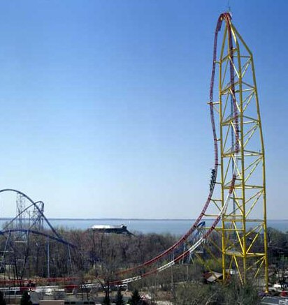 Top Thrill Dragster in Cedar Point