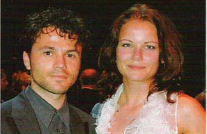 Angela Schijf met haar man Tom van Landuyt