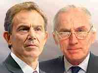 Tony Blair en Lord Hutton