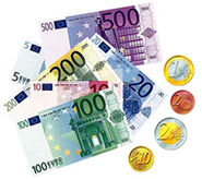 Euro's goedkoper zijn de boodschappen inmiddels