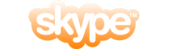 Logo van Skype