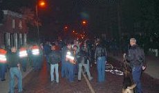 Onrust in Staphorst, jongeren willen een huis in brand steken