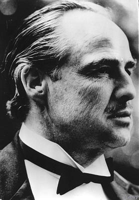 Don Vito Corleone gespeeld door Marlon Brando