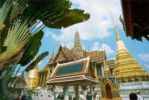 de Wat Phra Kaew tempel